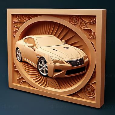 3D модель Lexus SC (STL)